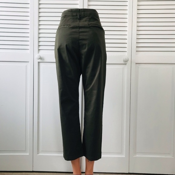 3X1 Green High Waisted Denim Pants Size 27 - Picture 7 of 7